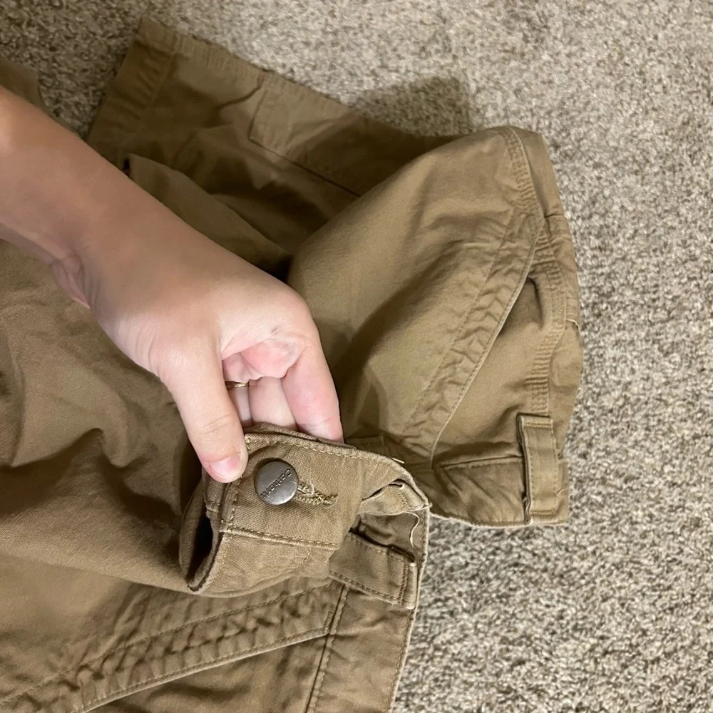 Carhartt Shorts Carpenter Workwear Canvas Hammer Loop Dark Khaki Men's Size 44